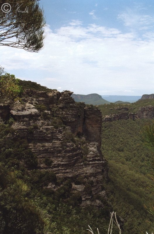 Blick vom Therabulat Lookout