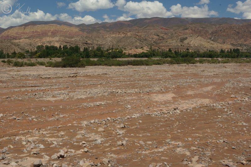 Blick in das Tal des Rio Yacoraite