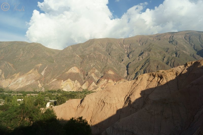 Blick in die Quebrada de Humahuaca