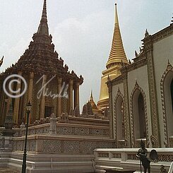 hinterer Hof im Wat Phra Kaeo